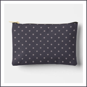 Pochette À Accessoires Motif fumé Diamond Floret