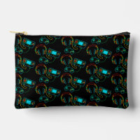 Motif Gamer Retro Neon