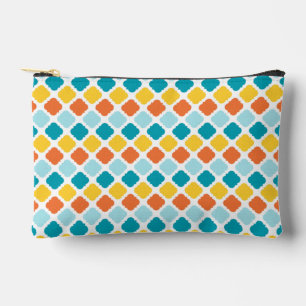 Pochette À Accessoires Motif Géométrique Vintage Élégant Moderne