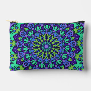 Pochette À Accessoires Motif Géométrique Vintage Tendance Mignon