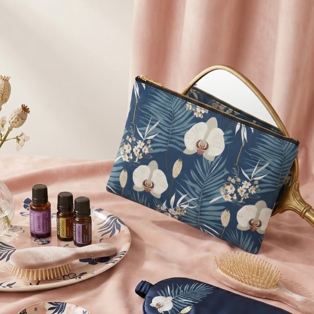 Pochette À Accessoires motif imprimé aloha (elegant)