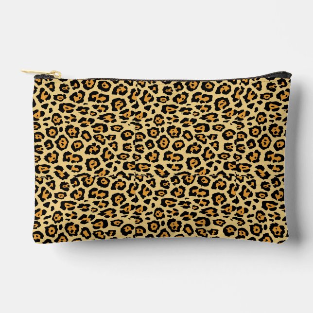 Pochette À Accessoires Motif imprimé animal léopard-25560 (Recto)