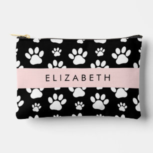 Pochette À Accessoires Motif mâle, Patrouilles de chien, Noir et Blanc, V