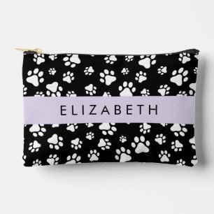 Pochette À Accessoires Motif mâle, Patrouilles de chien, Noir et Blanc, V