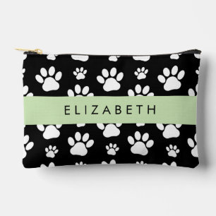 Pochette À Accessoires Motif mâle, Patrouilles de chien, Noir et Blanc, V