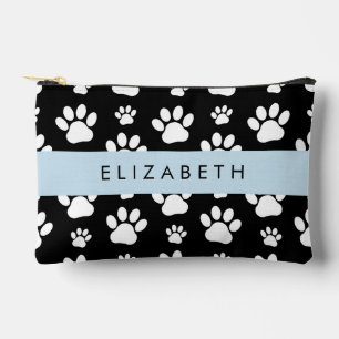 Pochette À Accessoires Motif mâle, Patrouilles de chien, Noir et Blanc, V