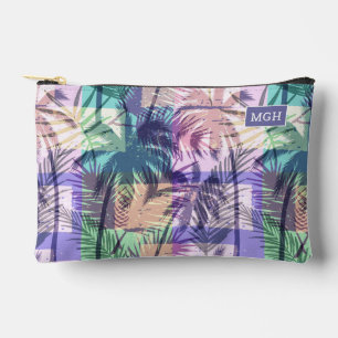 Pochette À Accessoires Motif Monogramme Palm Trees personnalisé
