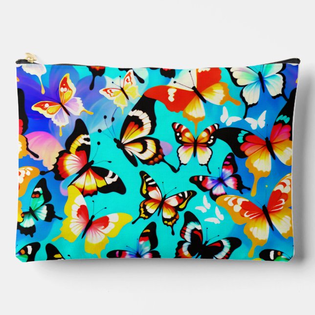 Pochette À Accessoires Motif papillon (Recto)