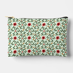 Pochette À Accessoires Motif papillon floral folklorique fantaisiste