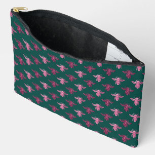 Pochette À Accessoires Motif Queen Bee