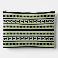 Motif rayé de chien joueur