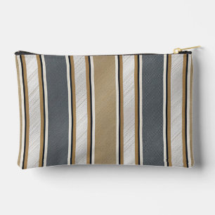 Pochette À Accessoires Motif rayure élégant et moderne