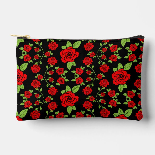 Pochette À Accessoires Motif rose Accueil Cadeaux (Recto)