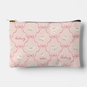 Pochette À Accessoires Motif Ruban Rose Hedwig