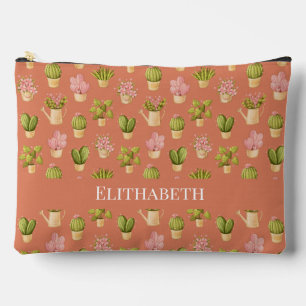 Pochette À Accessoires Motif Wild Cactus
