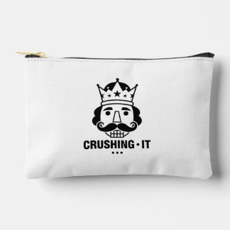 Pochette À Accessoires Motivational Crushing It Daily Hustle Mindset Succ