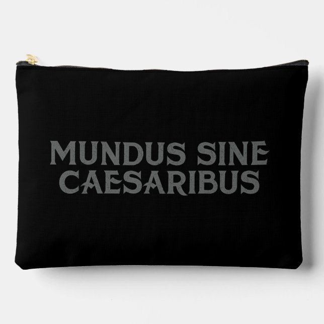 Pochette À Accessoires Mundus Sine Caesaribus (Recto)