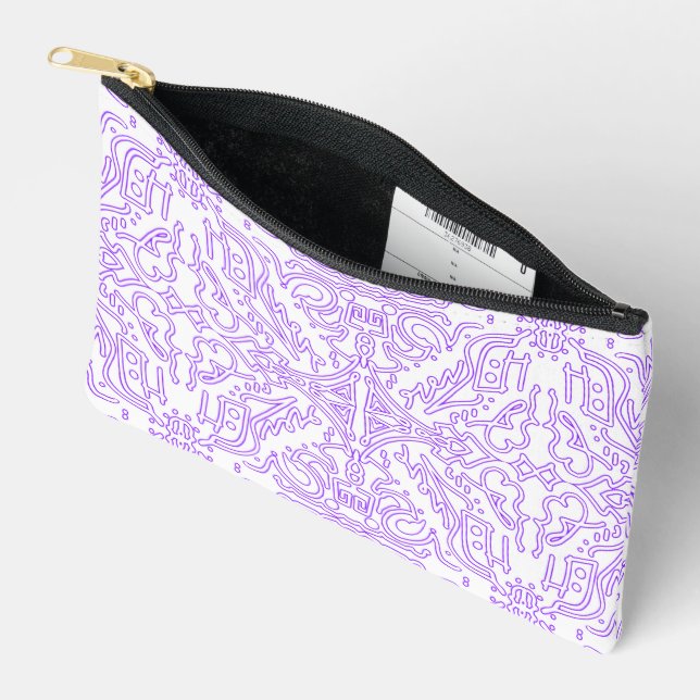 Pochette À Accessoires Mystic Nebula Lilac (Ouvrir)