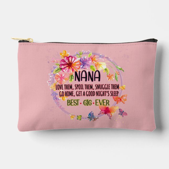Pochette À Accessoires Nana Les Aime Les Gâter Les Énuquer (Recto)