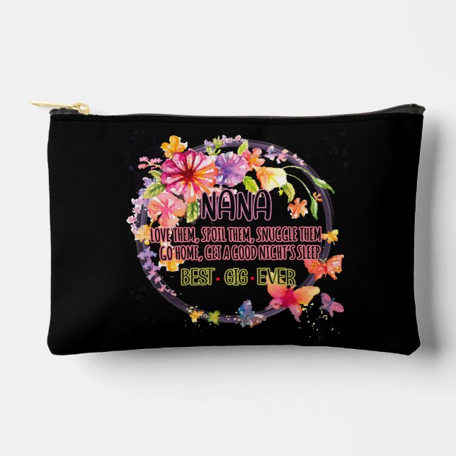 Pochette À Accessoires Nana Les Aime Les Gâter Les Énuquer (Recto)