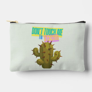 Pochette À Accessoires Ne me touchez pas, je suis un cactus