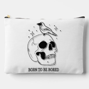 Pochette À Accessoires Né Pour Être Ennuyé