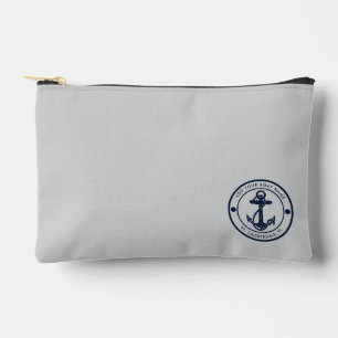 Pochette À Accessoires Nom d'ancre de bateau nautique promotionnel