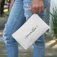Nom de signature courte et bouclée