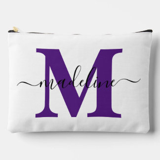 Pochette À Accessoires Nom et lettre personnalisés