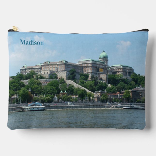 Pochette À Accessoires Nom personnalisé Budapest (Recto)