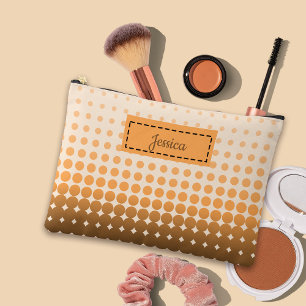 Pochette À Accessoires Nom personnalisé des Pois tendance