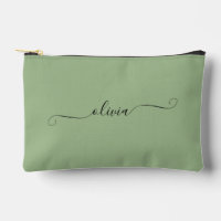 Nom personnalisé minimaliste moderne vert