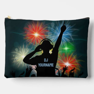 Pochette À Accessoires Nom personnalisé Music DJ