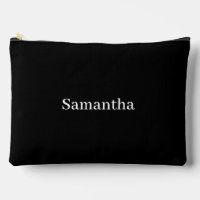Nom simple Monogramme noir et blanc