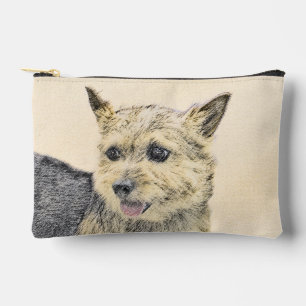 Pochette À Accessoires Norwich Terrier Peinture mignonne Artiste Pot Orig