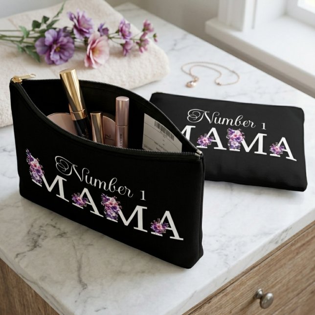 Pochette À Accessoires Numéro 1 Mama (Créateur téléchargé)