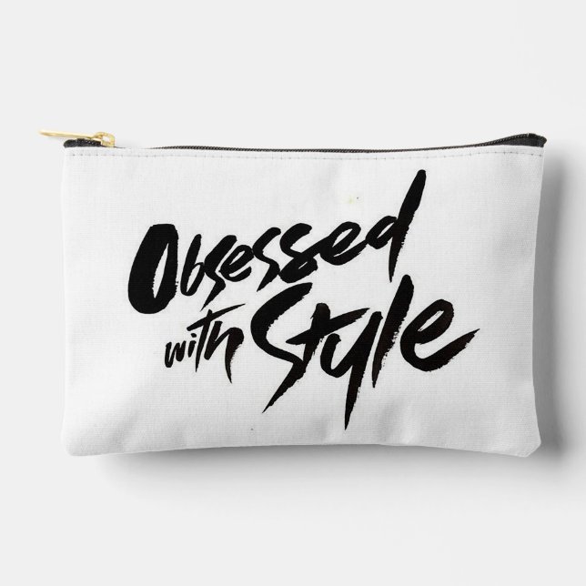Pochette À Accessoires Obsédée Par Le Style (Recto)