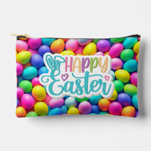 Pochette À Accessoires Oeuf de Pâques aux couleurs vives/Printemps