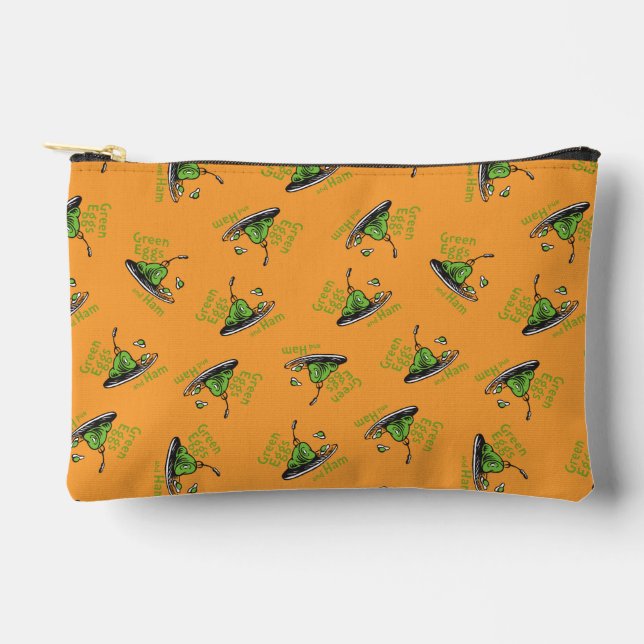 Pochette À Accessoires Œufs verts et jambon sur modèle (Recto)