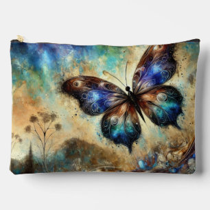 Pochette À Accessoires Oeuvre d'Imaginaire de papillon cosmique