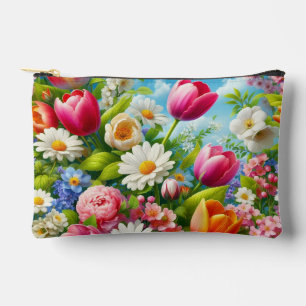 Pochette À Accessoires OEuvre florale/printanière