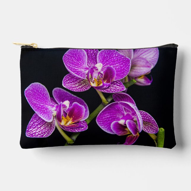 Pochette À Accessoires Orchidée violette (Recto)
