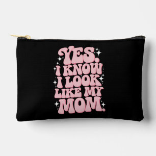 Pochette À Accessoires Oui je sais que je ressemble à ma mère groovy Fête