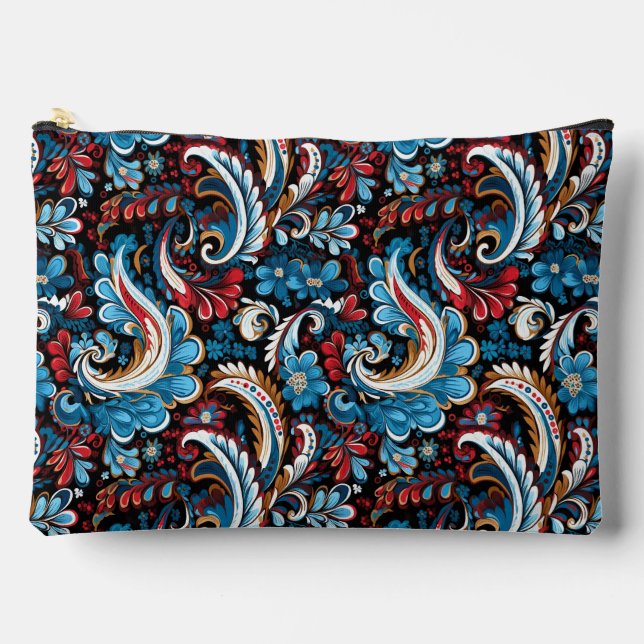 Pochette À Accessoires paisley  (Recto)