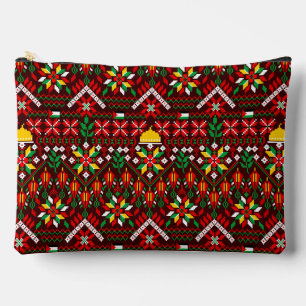 Pochette À Accessoires Palestine Tatreez Broderie traditionnelle