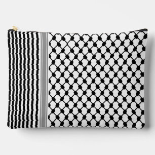 Pochette À Accessoires Palestinienne Hatta Keffiyeh Kufiya Folk (2 Motifs