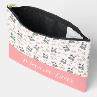 Pochette À Accessoires Panda et Bows Girl