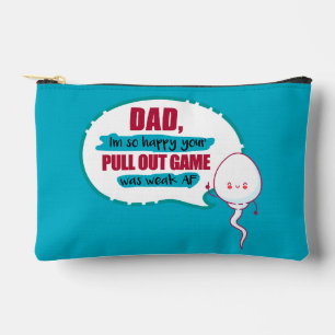 Pochette À Accessoires Papa, je suis si heureux que votre jeu de traction