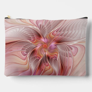 Pochette À Accessoires Papillon coloré abstrait Art Fantastique Fractal