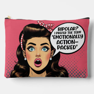 Pochette À Accessoires Paquet d'action Pinup_Rétro